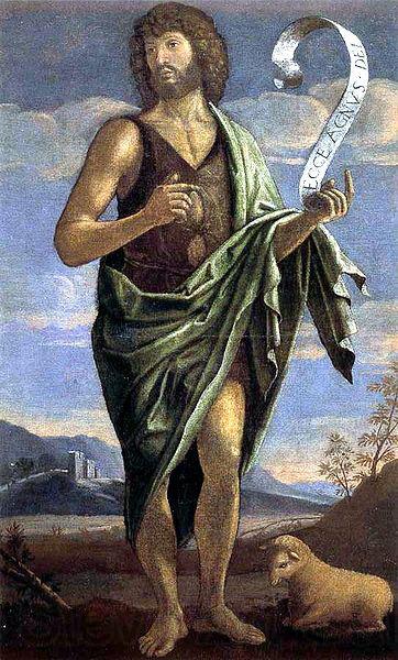 BARTOLOMEO VENETO John the Baptist Spain oil painting art